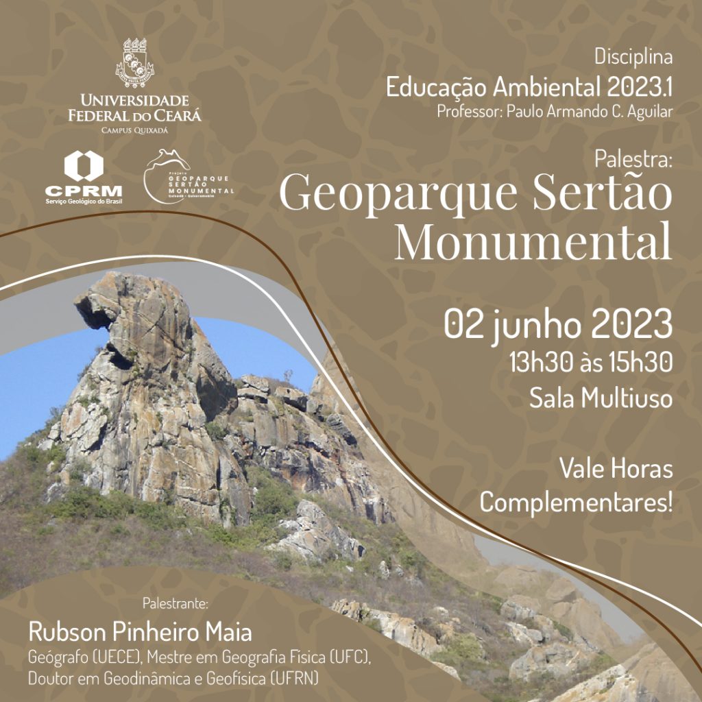 Ciclo De Palestras Sobre Educação Ambiental Apresenta Palestra “geoparque Sertão Monumental 9829